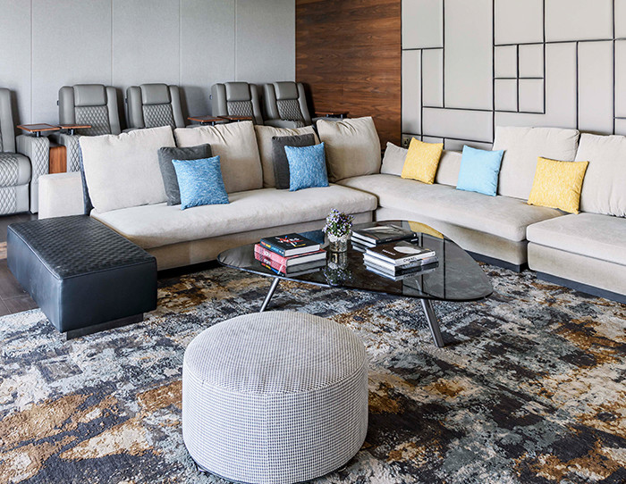 best rugs to go with grey carpet